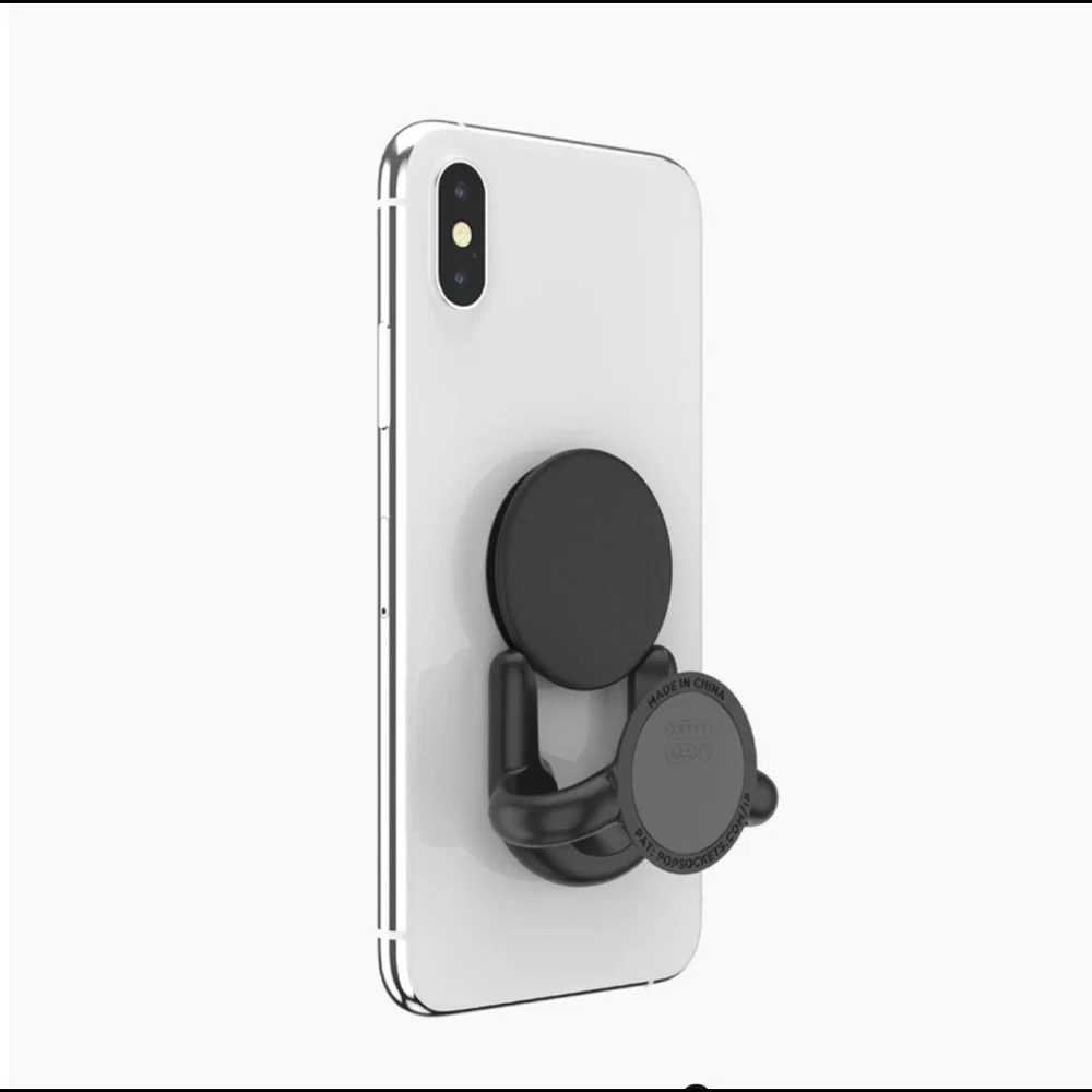 Popsocket - Black Multi-Surface PopMount 2